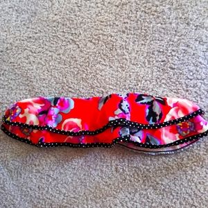 Beautiful Xhilaration Floral Frill Bikini Top